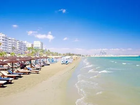 Top Floor Sea View Finikoudes Carisa Ithaki Court Apartmán Larnaca